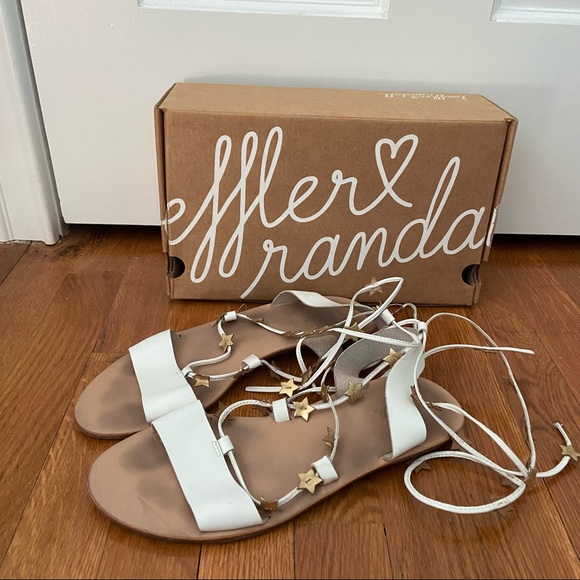 Loeffler Randall Shoes - Loeffler Randall Starla Ankle-Wrap Leather Sandals